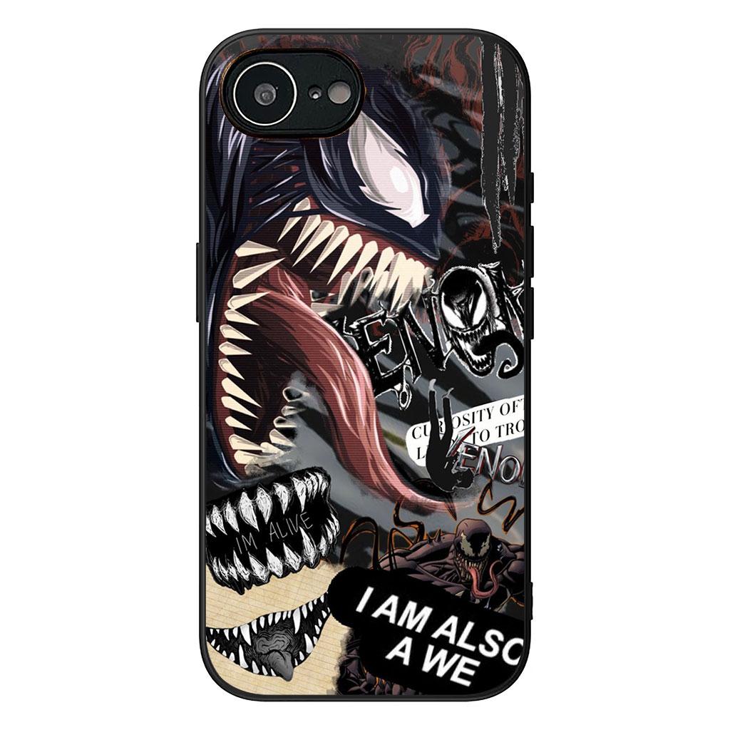Spider Man Marvel Venom Spiderman Case for Motorola Moto G54 G05 G24 G45 G55 G75 G85 G15 G57 G86 Power Edge 50 30 Fusion neo Pro