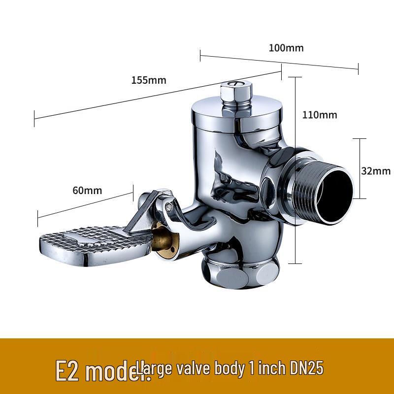 Yidashang Kupfer Wand-Eck-Toilettenspülventil