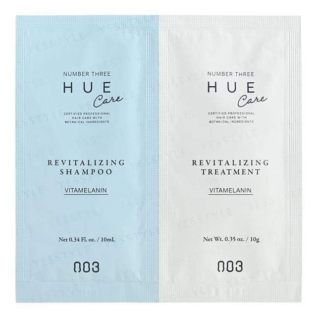 no3 - Набор из саше: Восстанавливающий шампунь и кондиционер HUE Care 10ml x 2