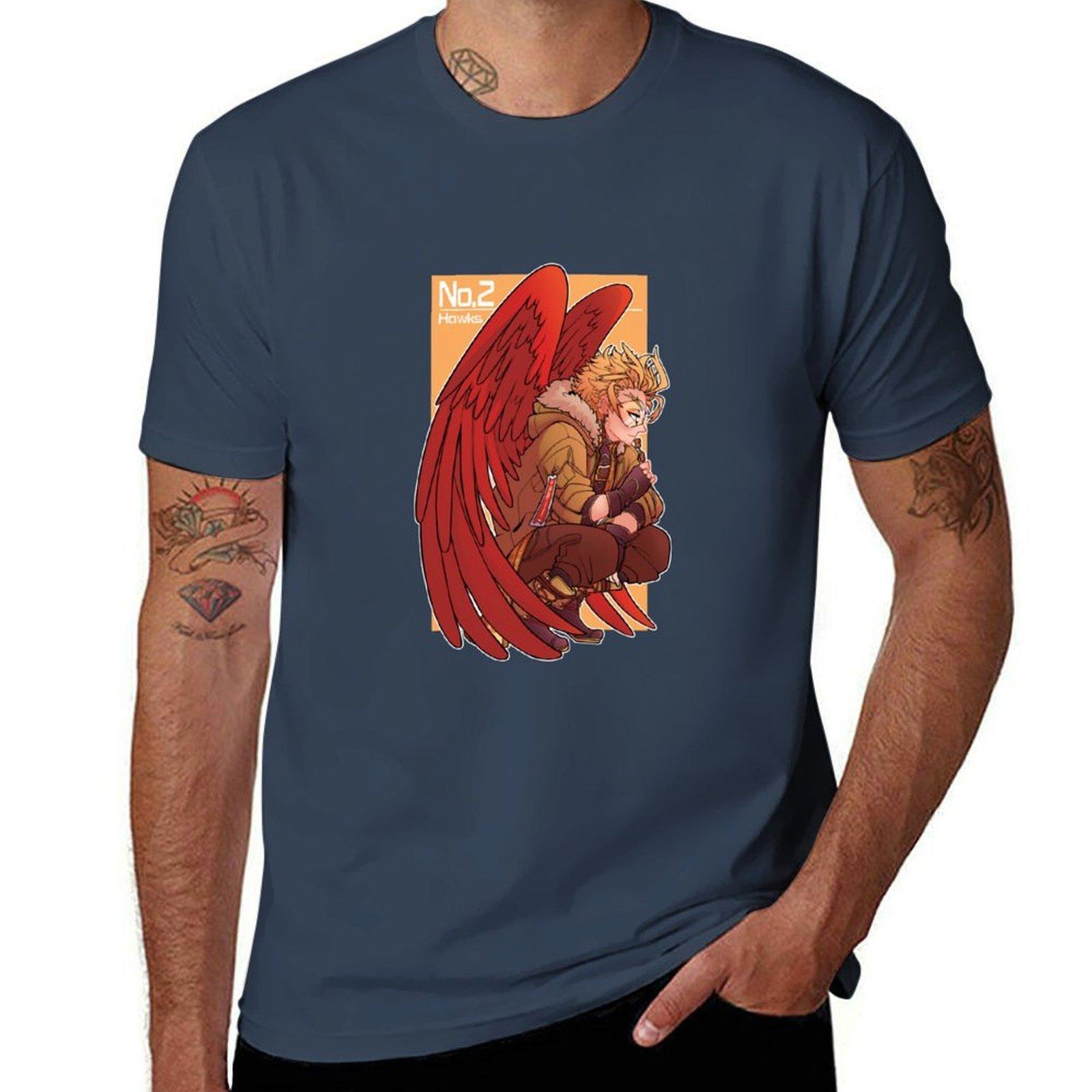 Chicken Hawks Tshirt Heavy Duty Casual Work Tee S