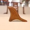 Golden Sandalwood Triangle Sparrow Multifunctional Massager Foot Therapy Foot Acupuncture Massage Stick Foot Meridian Scraping Tool