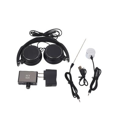 Pipe Leak Detector with 2 Probe  70db Sensitivity 20000X Sound Amplification 500mAh Battery Underground Water Leak