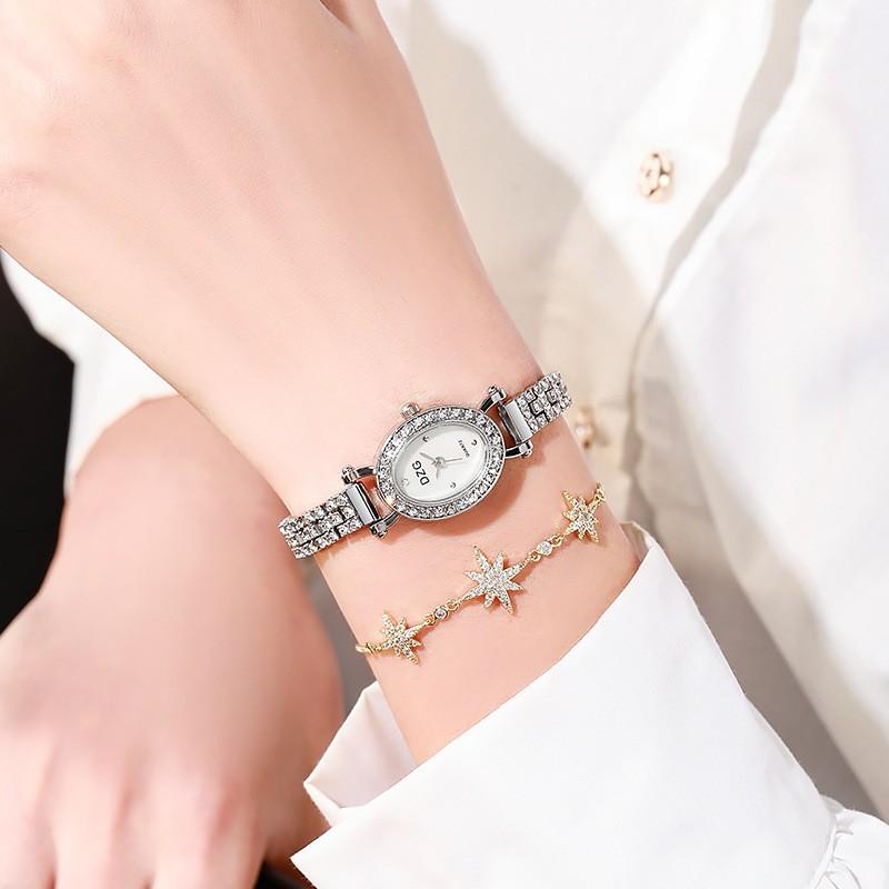 

Watch Chain List Shell Diamond Women S Watch Fashion Niche Watch серебряный