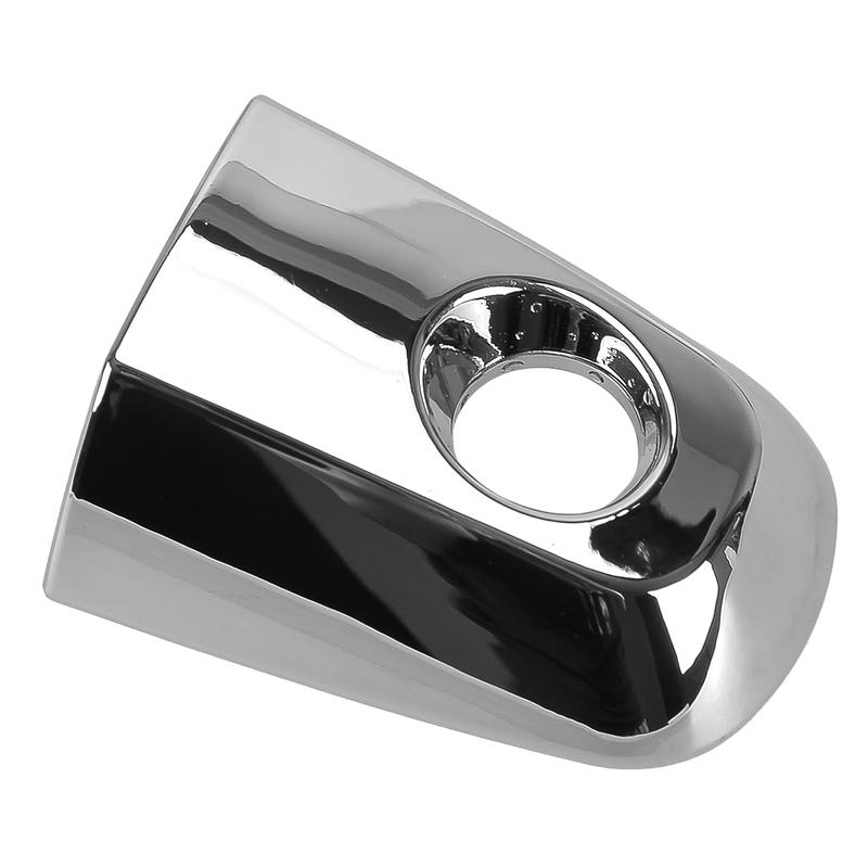 5716A065 Outer Door Handle Cap Cover Key Hole Fit for Mitsubishi L200 Trion Montero 2008-2015 Chrome Silver Plastic