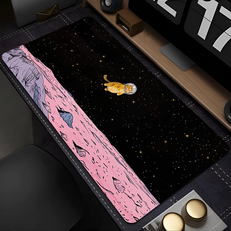 Gaming Mouse Pad New Mousepad Cute Amine Cat Gamer Desk Mat Keyboard Pad Carpet Computer Table Surface For Accessories Mausepad