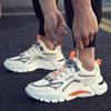Mode Herrsneaker 2024 Vår Ny Mesh Andningsbara Promenadskor för Män Vild Plattform Mode Mångsidig Löparsko Tenis Masculino