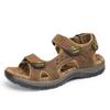 38-48 Summer Mens Large Size Genuine Leather Men Sandals Summer Men Beach Sandals Outdoor Sandals For Men