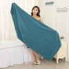 1 toalha de banho grossa 100% algodão puro para aumentar a absorção de água. Toalha de banho adulta em cor sólida, macia e amigável