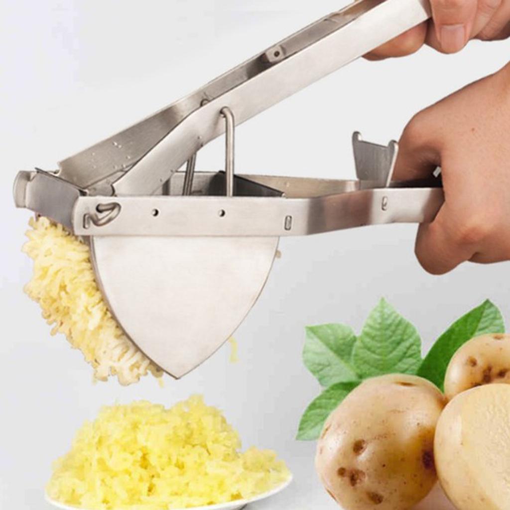 Stainless Steel Chef Potato Ricer Kitchen Manual Masher Manual Squeeze Juice Extractor