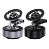 Foldable Magnetic Car Phone Holder 360 Degrees Rotatable Vacuum Suction Phone Mount for Dashboard Windshield Hands-Free Navigation Phone Stand