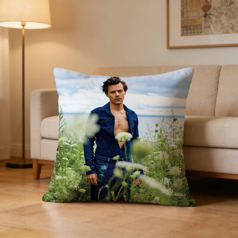 Singer HHaRRy Music Pillow Case Pattern Printed Pillowcase For Living Room Sofa Cushion Cover