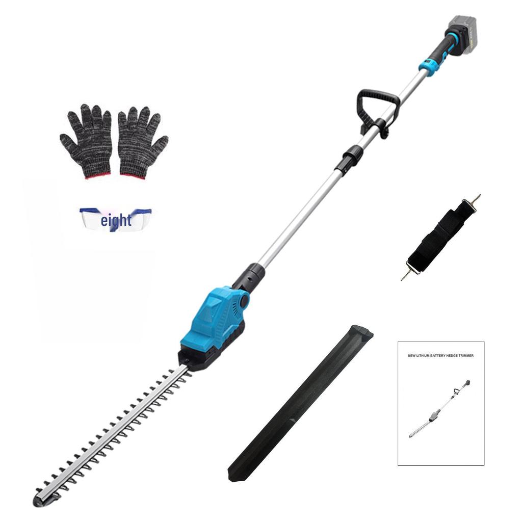 Introducing the 2026 High-Power Telescopic Electric Hedge Trimmer with Rechargeable Lithium Battery.