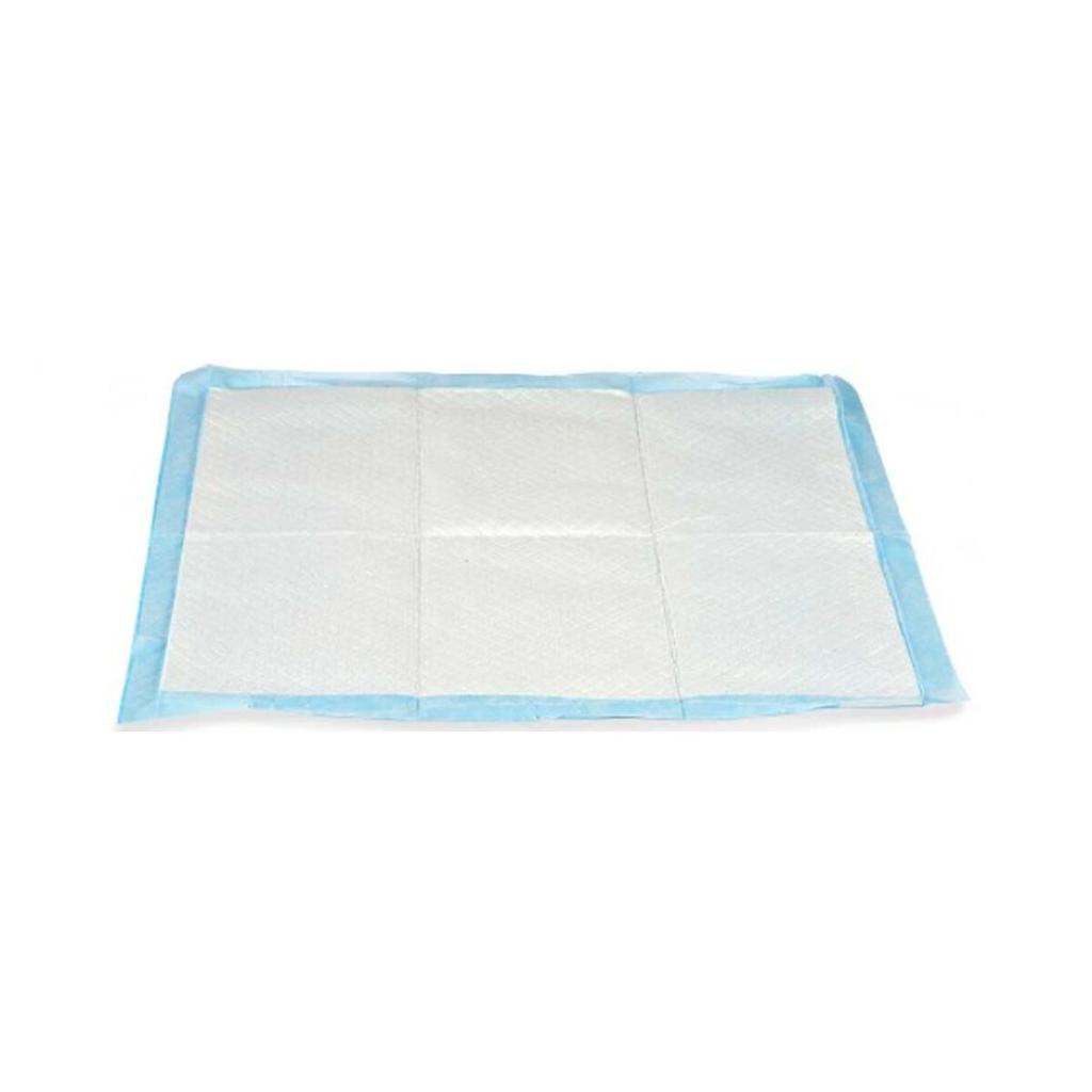 Puppy Training Pad 60 X 60 Cm Blue White Paper Polyethylene (10 Units)