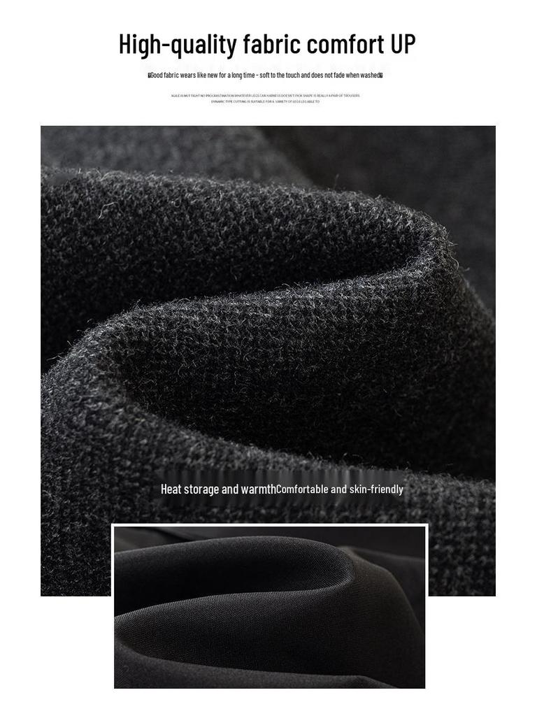 2025 Autumn/Winter High Waist Stretch Woolen Skirt Shorts for Adults