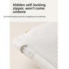 Zipper Closure Hat Washing Protector Mesh Structure Hat Laundry Bag  Machine Washing