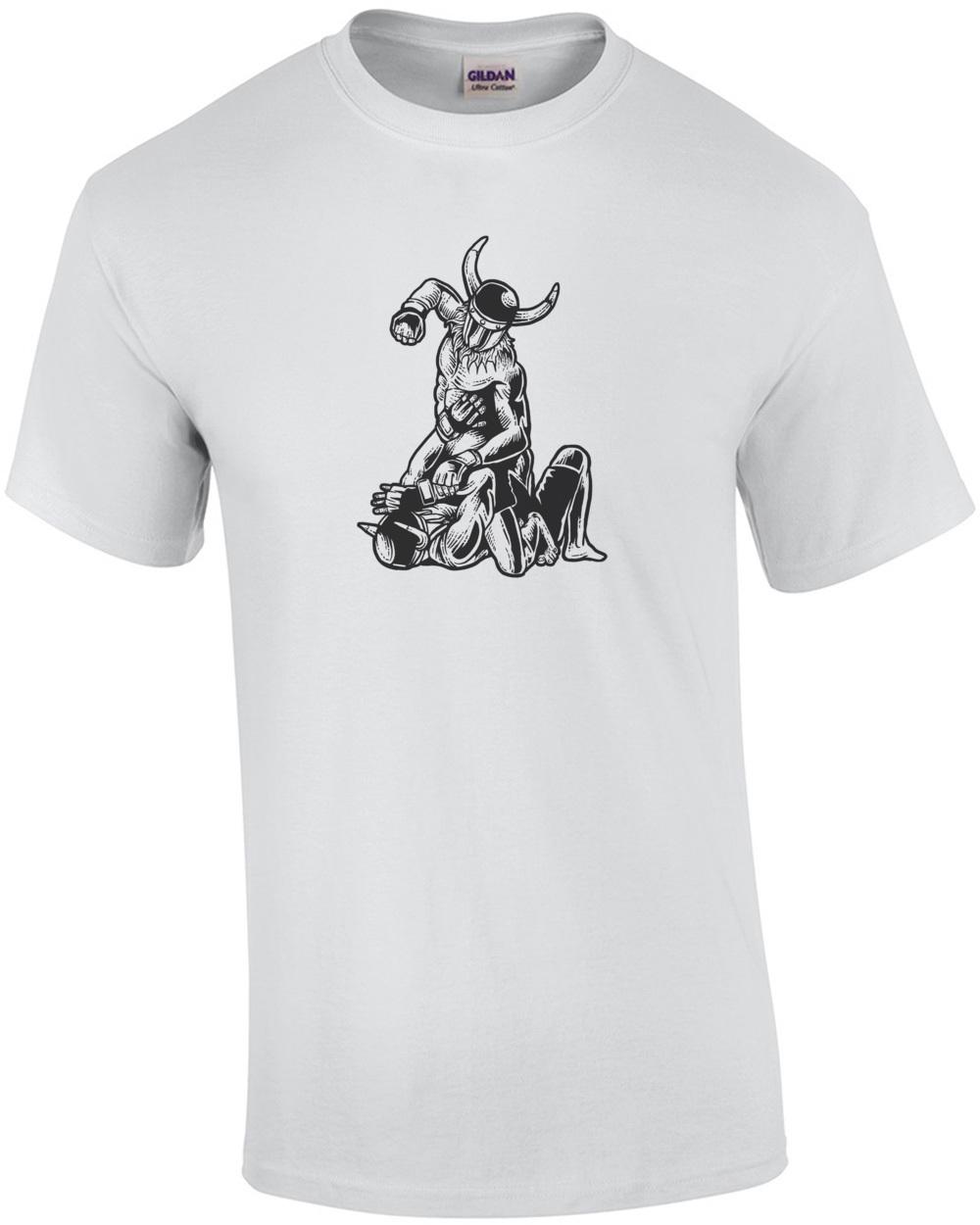 Viking Mma Fighter Surreal T-Shirt S