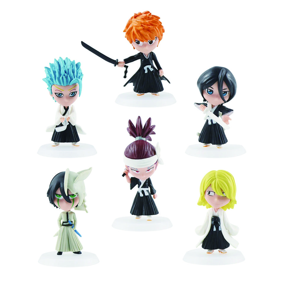 BLEACH Action Figure Cool Cute Anime Figure Toy Doll Model Desk Decoration For Kid Birthday Gifts Q Version Figurine P
