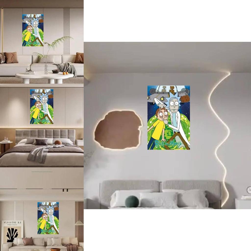 High-quality Pp Adhesive Anime Poster With Modern Decorative Art For Living Room