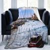 Venice Grand Canal  Blanket Fleece Sofa Throw Blanket Lightweight for Couch Bedding Office Throws Bedspread Quilt
