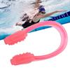 Swimming Nose Clips Waterproof Soft Silica Gel Surfing Nose Clip Plugs ProtectorRose Red