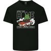 Drifting Home for Christmas Car Drift Funny Xmas Mens Light Cotton T-Shirt