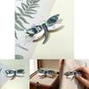 Shell Dragonfly Cartoon Brooch With Handcrafted Inlay For Girls And Women