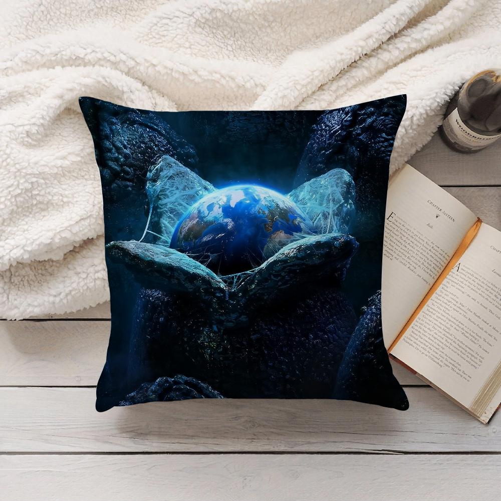 Movie Alien Earth Pillow Case Home Decoration Cushion Cover Suitable For Bedroom Car Office Sofa 30x30cm