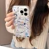 Dreamy INS Kawaii Cartoon Puppy Phone Case For Iphone 17 Air 16 16e 17e 15plus 14 13 12 11 Pro Max Clear Soft Durable Back Cover