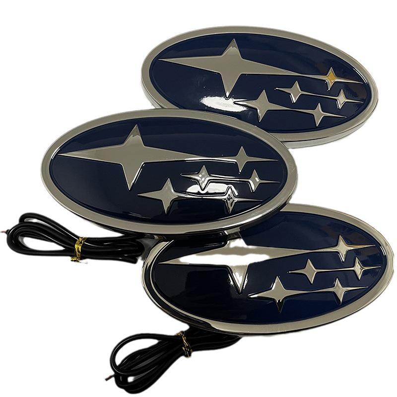 4D Luminous LED Rear Emblem Light for Subaru Forester, Legacy, Impreza, Outback