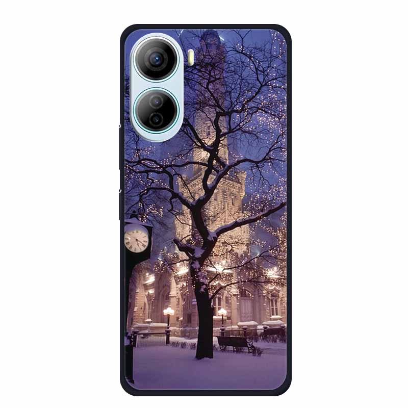 For ZTE Libero 5G IV Case Luxury Cartoon Silicone TPU Back Cover Soft Phone Cases for ZTE Libero5G IV A302 Protective New Fundas