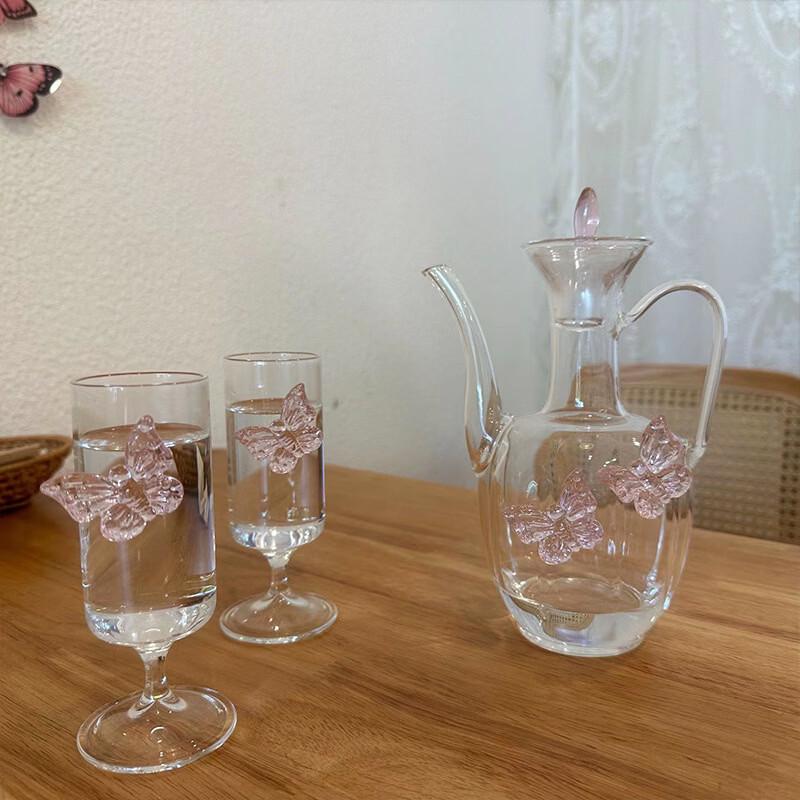 High Borosilicate Glass Herbal Teapot Set