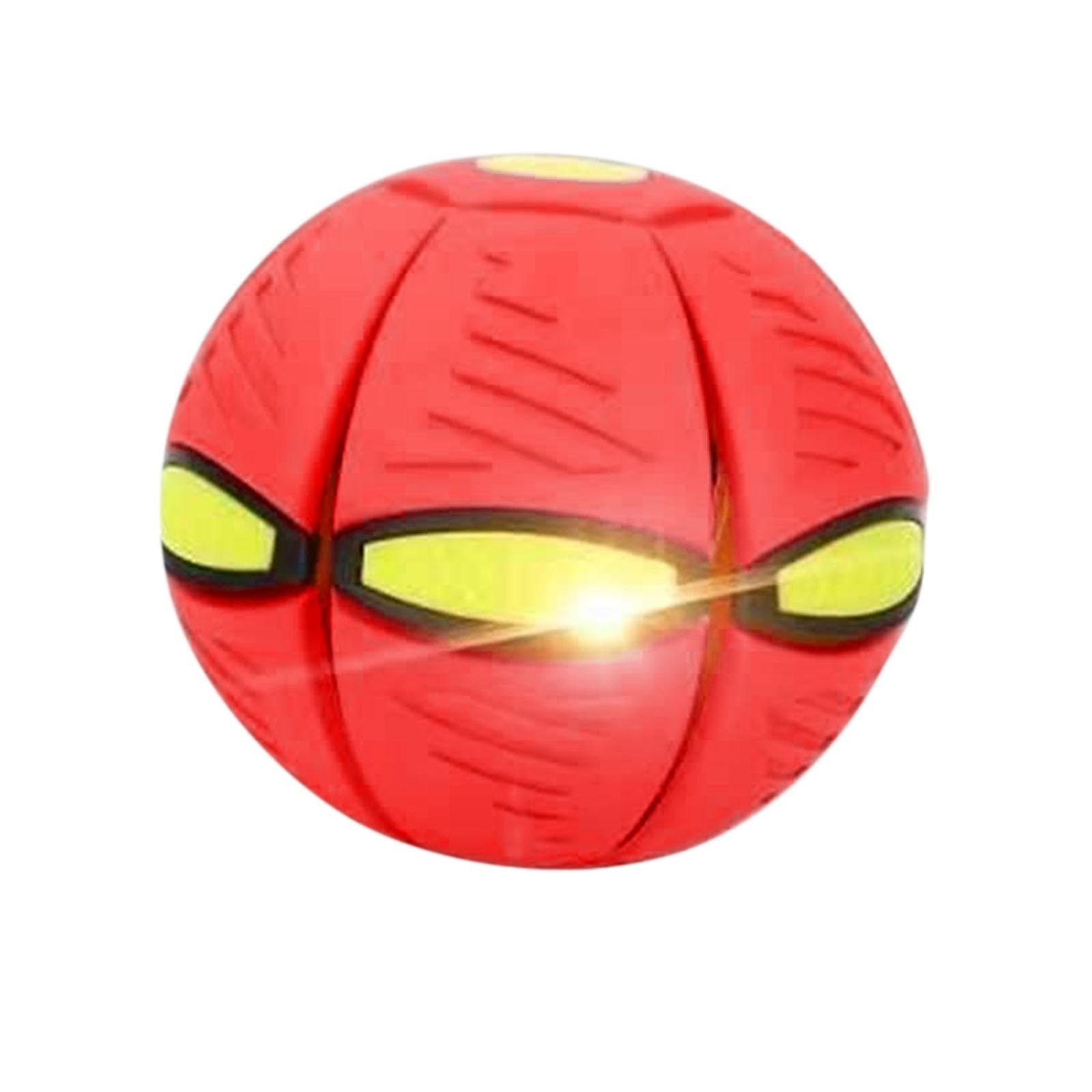 

(Отличный дом)Детский декомпрессионный выхлоп деформирует декомпрессионный шар летающей тарелки One Size красный