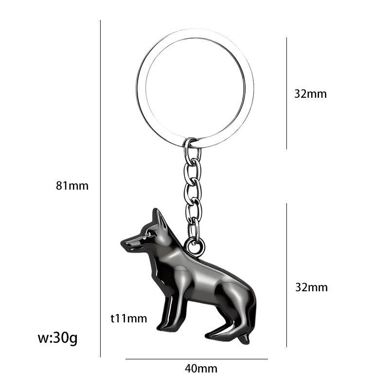 Cartoon Puppy Bobblehead Keychain: Cute Dog Car Pendant & DIY Souvenir - Perfect Pet Shop Opening Gift