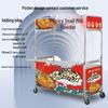 Mobile Folding Food Stall Cart for Night Markets