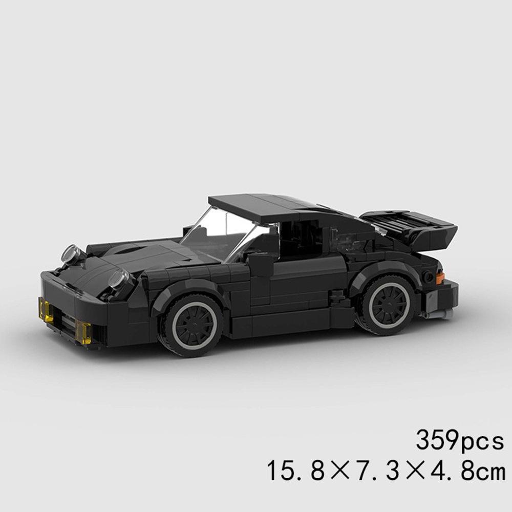 MOC 359 Pcs Creative Building Set Educational Toys Children Kids 911 Urban Speed Black Blocks