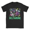 Deltarune Personaggi Carini Accessori Uomo Donna Maglietta 100% Cotone Maglietta Stampata Tenna Susie Kris Top Maglietta