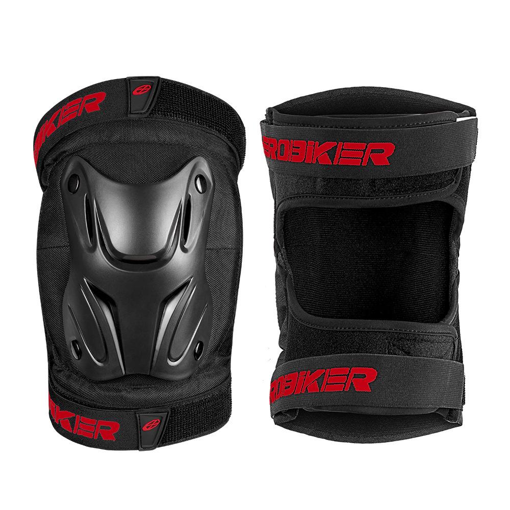 Summer Outdoor Protective Gear: Motorcycle Knee & Elbow Pads for Cycling, Skating, Skiing, and Delivery Riders
