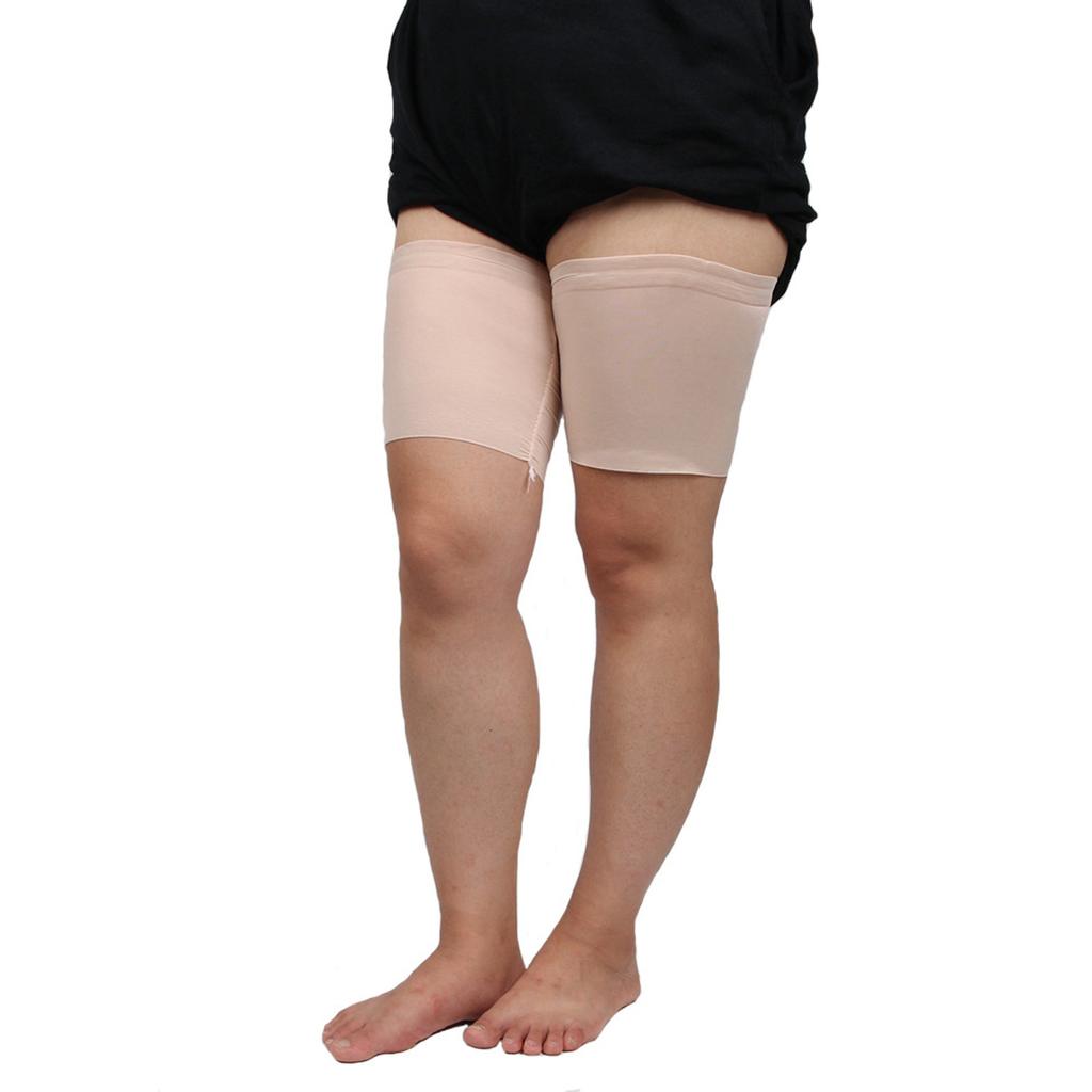 Silicone Non Slip Thigh Bands Elastic Anti Chafing Leg Bands Large Size Thigh Sleeves for Women and Men Comfortable Fit