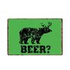 Beer Vintage Metal Tin Sign Chic Home Bar Cafe Poster Wall Decor Art Plaque Pub Tavern Retro Decorative Plates 20*30 CM