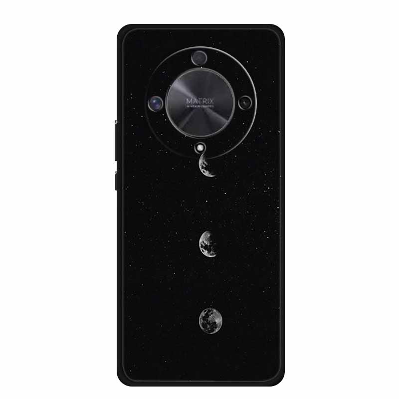 Gift Phone Cases for Honor X9a TPU Soft Silicone Back Cover for Huawei Honor X9 X 9A Funda Honor X9b X 9 a b Coque Spaceman Moon