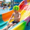 High Elastic Spiky Ball Swim Hat Long Hair Design Sea Urchin Hat Spiky Ball Prank Hat  Beach Party