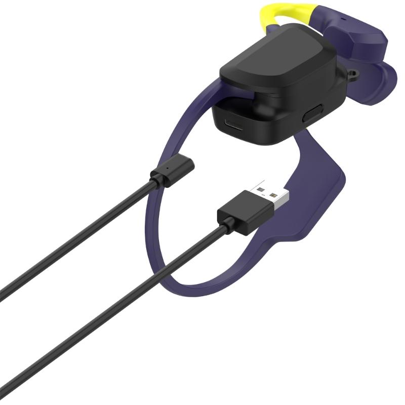 Portable Charging Case Compatible for AquaSwimming Bone Conductions Headphone Efficiency Quick Chargers for Travel