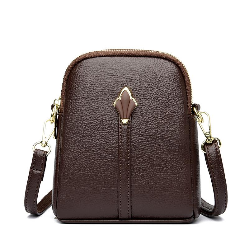 Kleine quadratische Tasche, einfache Umhängetasche, hochwertige und stilvolle Umhängetasche