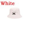 Unisex Embroidered Cute Dog Foldable Bucket Hat Beach Sun Hat Street Headwear Outdoor Cap Men and Woman Hat