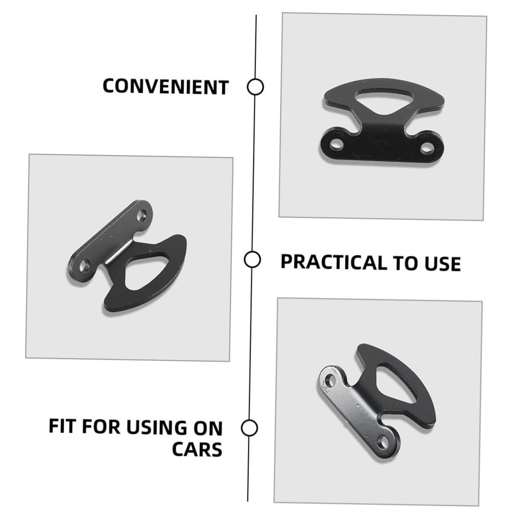 4 Pcs Car Anchor Hooks Secure Trailer Anchors Truck Bed Tie Down D Hooks