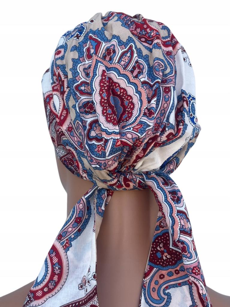 Women' Scarf Tess 478 Cotton Turban for Summer Even After Chemotherapy