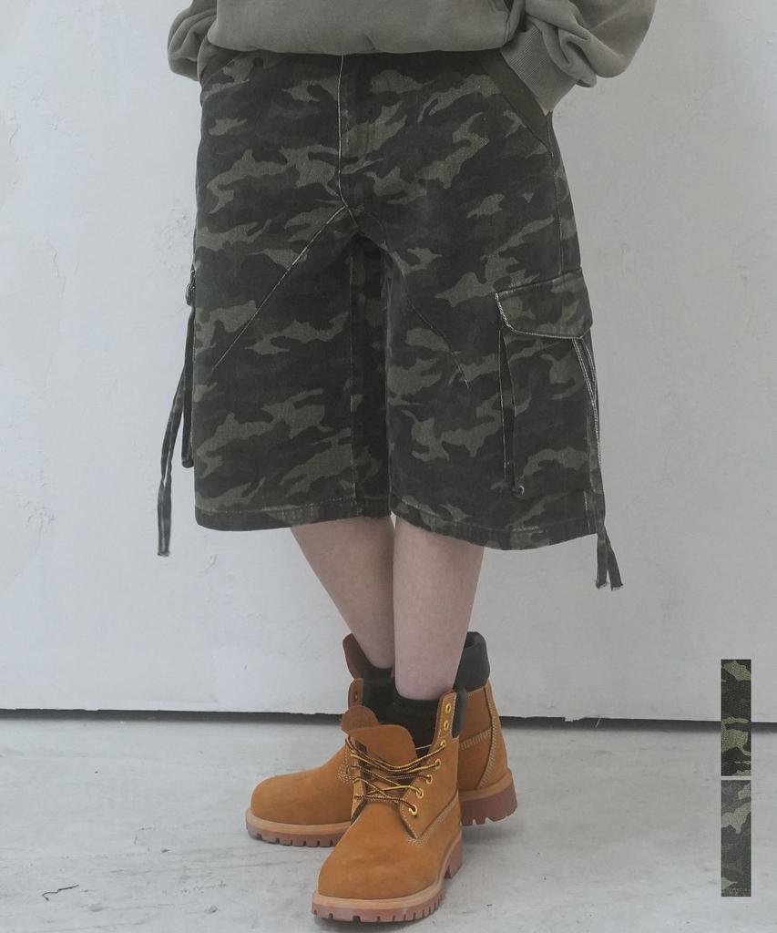 AVANDRESS Twoseul Camouflage Shorts - 2Col