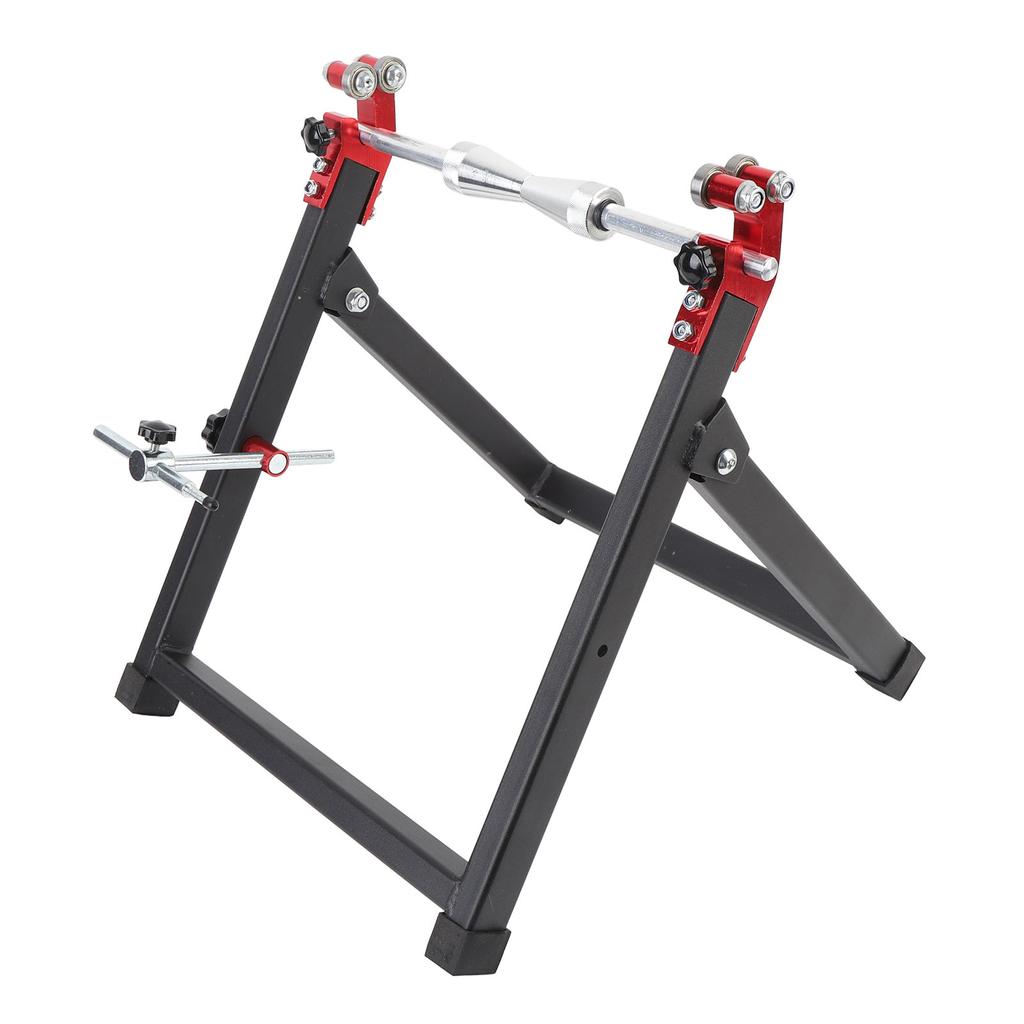 Motorcycle Wheel Balancer Truing Stand Foldable Portable Adjustable Centering Cones Rim Tire Balancer for Sport Dirt