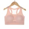 Sports student vest, light, soft, sweat-absorbing and breathable, beautiful back, comfortable and non-running cup, seamless girls' underwear