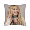 Singer Mileys Cyruss Pillow Cover Comfy Cushion Cover Morden Pillow Case For Living Room Sofa